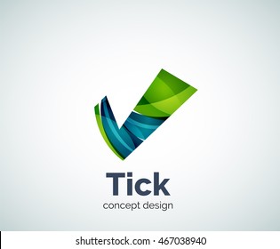 Marcar plantilla de logotipo, icono de negocio abstracto