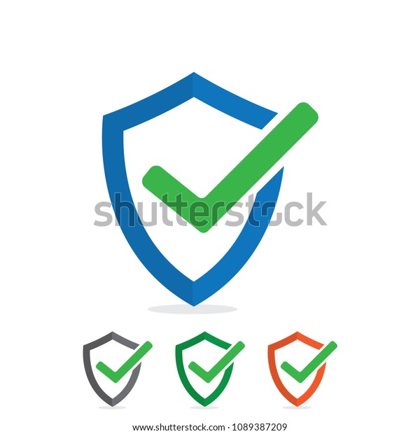 Tick Mark Approved Icon Vector Stock Vector (Royalty Free) 1089387209 ...