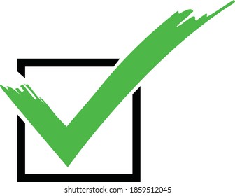 icono de marca de graduación. vector de icono de lista de comprobación
