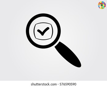 tick, mark, icon, vector illustration eps10