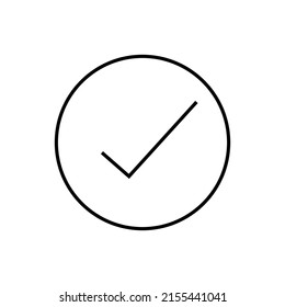 tick mark verified icon design vector
