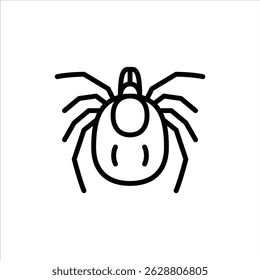 Ícone de esboço da marca. ilustração da linha preta do erro.