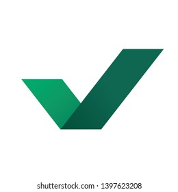tick symbol. tick logo design.
