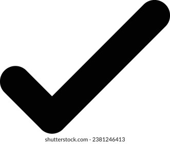 tick symbol vector art design