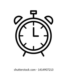 Tick timer icon vector design template