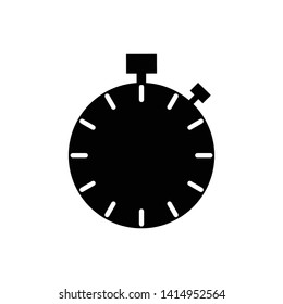 Tick timer icon vector design template