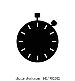 Tick timer icon vector design template