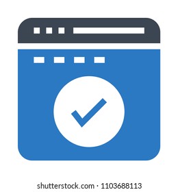 tick vector icon