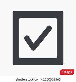  tick vector icon