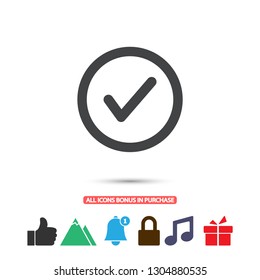  tick vector icon
