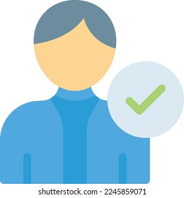 tick Vector illustration on a transparent background. Premium quality symmbols. Line Color vector icons for concept and graphic design. 
