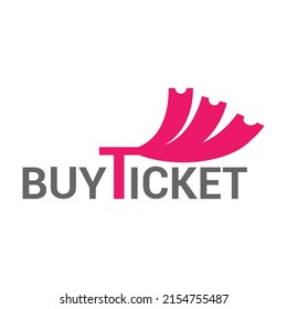 Ticker Company, Ticket Logo, Ticket Club, Online Event Logo, Online Ticket Booking Logo.