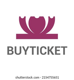 Ticker Company, Ticket Logo, Ticket Club, Online Event Logo, Online Ticket Booking Logo.