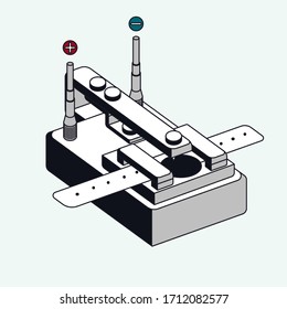 The Ticker Tape Timer Is Physic Equipment