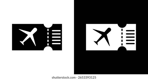 Ticket airline icon Vector scalable graphics