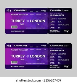ticket banner and template  design