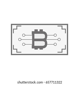 ticket with bitcoin circuits money currency