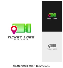Ticket Center Logo Template Design Vector, Creative design, Icon symbol