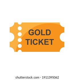 logotipo del vector de diseño de cine de entradas