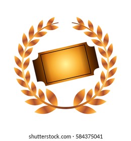 ticket cinema isolated icon