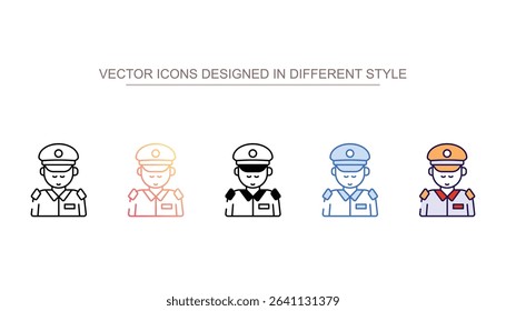 Ticket Collecting icon design with white background stock illustration