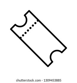 ticket - coupon icon vector