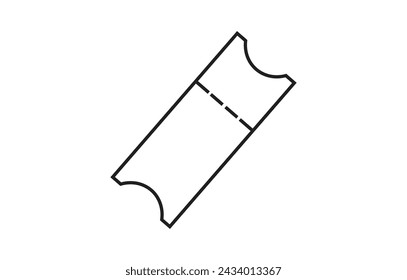 ticket - coupon icon vector