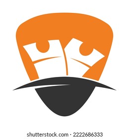 Ticket Design Concept Logo Icon Illustration Brand Identity