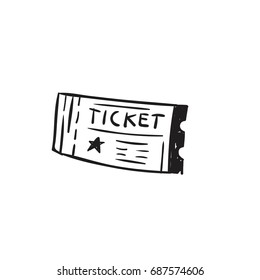 Ticket doodle