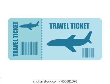 ticket fly isolated icon design, vector illustration  graphic 