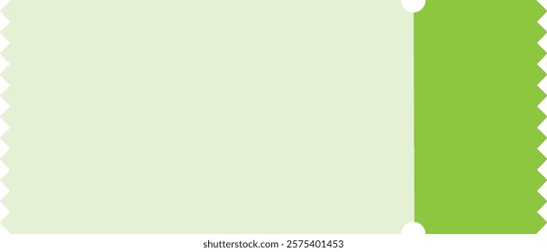 Ticket frame background vector illustration material