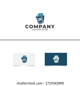 Ticket Home Logo Design Template