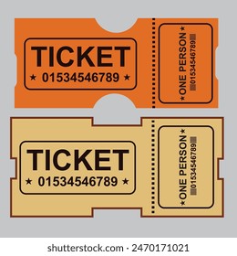 ticket icon concert image vector