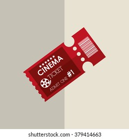 Ticket icon design 