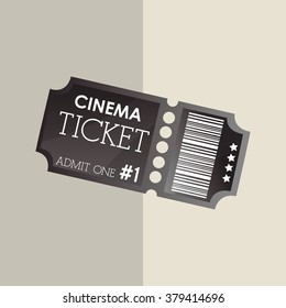 Ticket icon design 