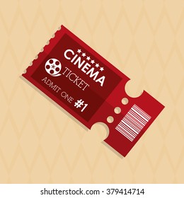Ticket icon design 