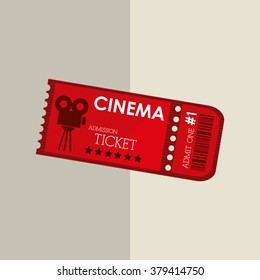 Ticket icon design 