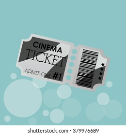 Ticket icon design 