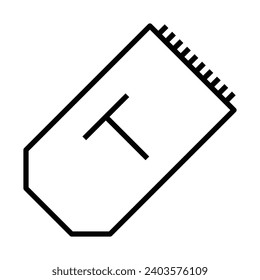 Ticket icon design for personal commercial use