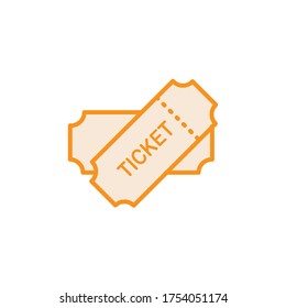 Ilustración de diseño de icono de entrada