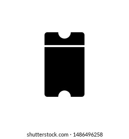 ticket icon design template. Trendy style, vector eps 10