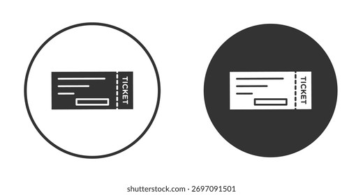 Icono de boleto doodle Vectores, Ilustración vectorial