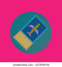 ticket icon. icon for holiday sign