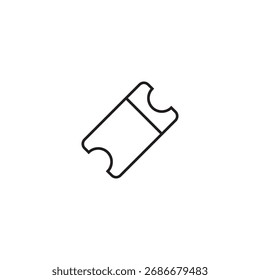 ticket icon illustration element design 