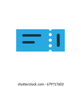 ticket icon illustration isolated vector sign symbol