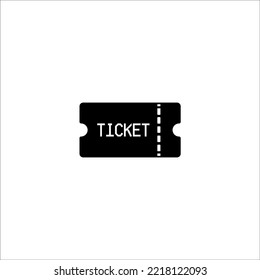 Ticket Icon Illustration Vector Design