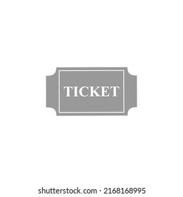 ticket icon, Illustration vector graphic of ticket. 