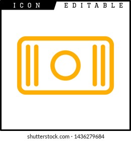 ticket icon isolated sign symbol vector illustration - vector