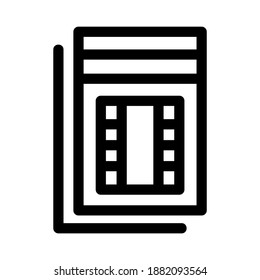 ticket icon or logo isolated sign symbol vector illustration - high quality black style vector icons

