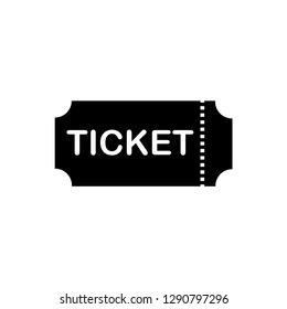 ticket icon logo vector template